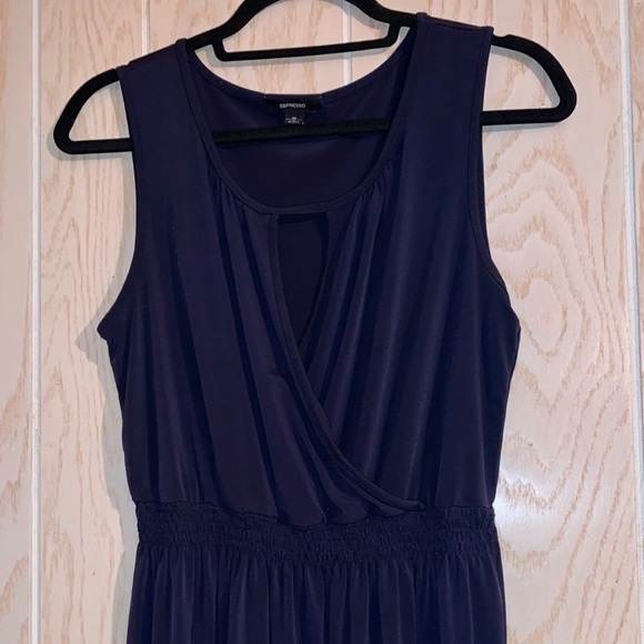 Espresso Navy Twist Dress - Picture 2 of 3